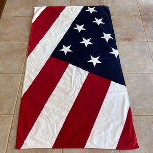 Frontgate Stars and Stripes Beach Towel